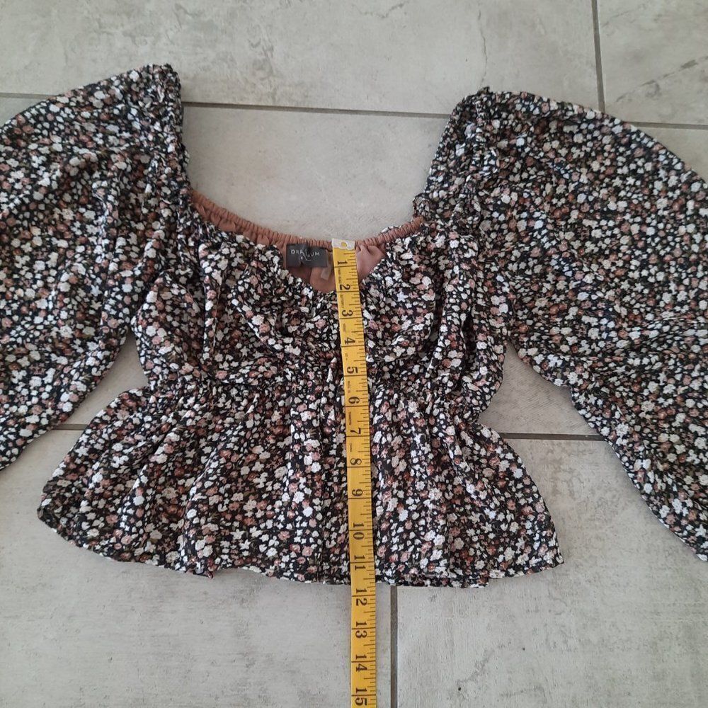 Dress Forum Button Up Crop Top size S‎ - Picture 6 of 8